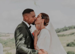 Prince Boateng e Valentina Fradegrada si scambiano gli anelli e il sangue