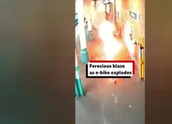Londra, bici elettrica esplode in stazione all'ora di punta, già 31 incendi di e-bike dall'inizio del 2024 - VIDEO