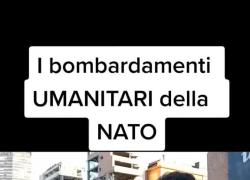Belgrado, Diego Fusaro: "Potete vedere i risultati del bombardamento umanitario della Nato del 1999" - VIDEO
