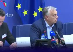 Contestatore tira banconote false contro Orban al Parlamento europeo: "Hai venduto il Paese a Putin e Xi Jinping", il premier: "Non siamo anti-Ue" - VIDEO