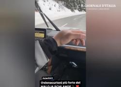Sofia Goggia, l'infortunio sulla pista da scii di St. Moritz, mostra la frattura alla mano - VIDEO