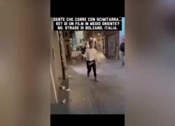 Bolzano, ragazzi nordafricani si inseguono armati di scimitarra, scoppia la polemica: “E poi l’8 giugno dovremmo andare a votare?” - VIDEO