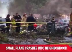 Usa, aereo privato si schianta contro abitazioni di un quartiere militare a San Diego, morti tutti i passeggeri del velivolo - VIDEO