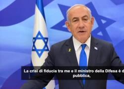 Israele, Netanyahu licenzia il ministro della Difesa Gallant: "Venuta meno la fiducia", al suo posto Katz - VIDEO