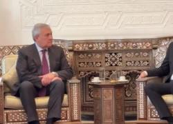 Siria, Tajani incontra al-Jolani, il ministro: "Pronti a sostenere transizione, possibile cambiamento su sanzioni imposte da Ue" - VIDEO