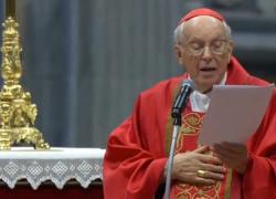 Conclave, nessuna elezione al terzo scrutinio, il cardinale decano Giovanni Battista Re: "Auspico la fumata bianca per questa sera"