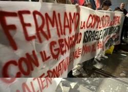 Milano, circa 200 persone al presidio pro-Pal vicino al consolato Usa