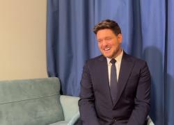 Michael Bublè canta in Vaticano: "La musica porta messaggio di pace"
