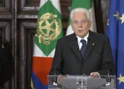 Mattarella: respingere nuovo ordine mondiale basato su sopraffazione