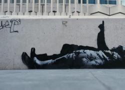 Banksy torna a Londra con un nuovo murale
