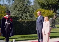 Meloni accoglie Merz per il vertice intergovernativo Italia-Germania