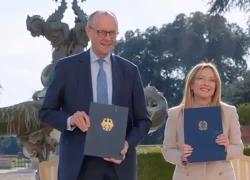 Piano Meloni-Merz per Ue pi&ugrave; forte: Roma e Berlino pi&ugrave; vicine che mai