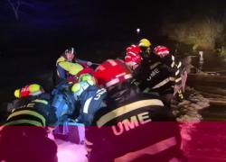 Il salvataggio notturno degli abitanti nel Sud della Spagna allagato