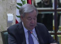 Guterres (Onu), appello alla comunit&agrave; internazionale per il Libano