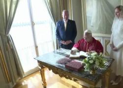 Papa Leone XIV a Monaco tra cattedrale e Palazzo del Principe