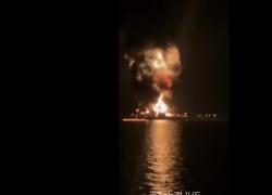 Iraq, droni iraniani colpiscono petroliere Safesea Vishnu e Zefyros al largo di Umm Qaṣr, 38 membri equipaggio in salvo - VIDEO