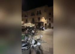 Triplice omicidio Monreale, scooter fermato davanti a locale, ragazzi si affrontano a colpi di casco, la rissa prima della sparatoria – VIDEO