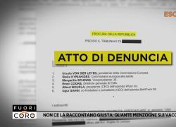 Vaccino Covid, von der Leyen e Bourla denunciati da Osa Aps, Osa Polizia e SFD per omicidio e corruzione, 450mila 'Pfizer Papers' le prove - VIDEO