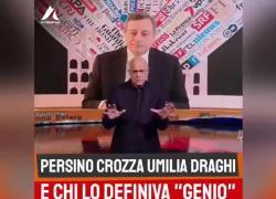 Mario Draghi si intorta in tv per spiegare le risposte di Putin all'embargo della Ue, "non ho capito", Crozza: "Gli diamo il gas? E lui ci paga in lire?" - VIDEO