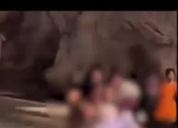 Fontana di Trevi, 3 turisti fanno il bagno: si tuffano vestiti e nuotano nella vasca - VIDEO