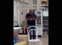 Palinuro (SA), medico fa esplodere petardo in sede del 118 per svegliare un infermiere che stava dormendo, sospeso dall'Asl - VIDEO