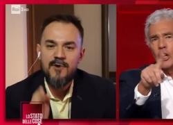 Lite tra Giletti e l'ucraino Maistrouk in diretta tv: "Avete parlato di mortadelle e pizzoccheri, ora lasciatemi ", il conduttore: "Devi avere rispetto" - VIDEO