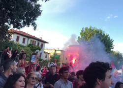 Festival del Cinema di Venezia 2025, 10mila i manifestanti pro Pal al Lido: "Israele assassino, fermiamo il genocidio contro Gaza" - VIDEO
