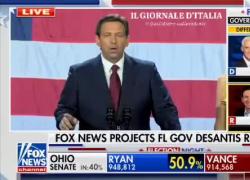Elezioni Usa, Ron DeSantis conquista la Florida. Dopo il discorso il popolo esulta: "Liberté"