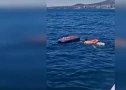 Castellammare di Stabia, bambino di 5 anni trascinato al largo sul materassino, il salvataggio della Guardia costiera a 4km dalla riva - VIDEO