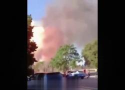 Roma Prenestino, esploso distributore di benzina a Villa De Sanctis per distacco pompa da cisterna, forte boato, oltre 50 feriti - VIDEO