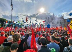 Sciopero generale oggi 16 dicembre, lo slogan: "Insieme per la giustizia"