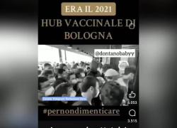 Vaccino Covid, la coda all'hub vaccinale di Bologna nel 2021 per l'ingresso "al mattatoio" - VIDEO per non dimenticare