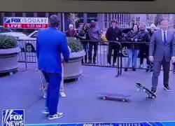 Quando l'attuale segretario di Difesa Usa Pete Hegseth si tirò lo skateboard sui testicoli durante una diretta di Fox News - VIDEO