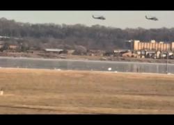 USA, elicotteri Black Hawk di fianco al volo di linea decollato dall’aeroporto Ronald Reagan una settimana prima dell’incidente aereo di Washington - VIDEO 