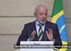 Gaza, presidente brasile Lula: "Non è una guerra, è un genocidio premeditato e perpetrato da Israele contro donne e bambini - VIDEO
