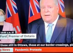 Proteste camionisti Canada, Ontario in stato di emergenza: l'annuncio del premier Ford - VIDEO
