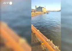 Oslo, Tesla finisce in un fiordo per "guasto a modalità parcheggio": due passeggeri salvati da "sauna galleggiante" - VIDEO