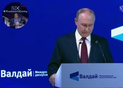 Putin e le "reali intenzioni dell'Occidente": "Continua a fomentare affermando che una guerra con la Russia è alle porte" - VIDEO