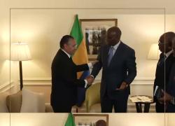 GKSD, Kamel Ghribi incontra il presidente del Gabon a New York: alleanza su sanità, giovani, infrastrutture e sviluppo sociale