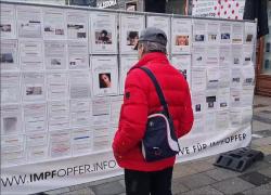 Covid, a Vienna allestita una galleria per le vittime da vaccino, l'idea dell'associazione Impfopfer: "Vogliamo sensibilizzare e denunciare" - VIDEO