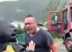 Camionista si scaglia contro i No-Tav per blocco in Valle di Susa: IL VIDEO