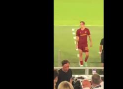Zaniolo gestaccio alla fine di Lazio-Roma: i tifosi avversari lo provocano e lui... VIDEO