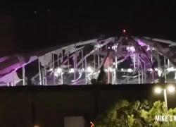 Uragano Milton devasta stadio Tampa Bay Rays a St. Petersburg, il tetto portato via dai venti a 200 km/h - VIDEO