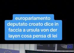Eurodeputato Kolakusic contro von der Leyen: "Con i 50 mld € all'Ucraina moriranno altre 100mila persone; vaccini Covid contraffatti hanno causato la morte di 12mila persone" - VIDEO