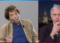 Non è l'Arena, Cacciari: "L'elenco filo-Putin? Siamo alle liste di proscrizione". VIDEO