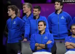 Federer, l'addio al tennis del Re alla Lever Cup 2022: momenti, parole e lacrime con Nadal - VIDEO