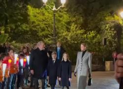 Monte-Carlo in festa per Santa Devota, patrona del Principato di Monaco e della famiglia Grimaldi. Presenti il Principe Alberto con la sua famiglia 