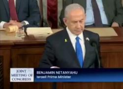 Netanyahu negazionista al Congresso Usa su genocidio di 39.175 palestinesi: "Civili uccisi? Nessuno, tutti salvati da Israele, solo 24 morti a Rafah per esplosione deposito armi di Hamas"