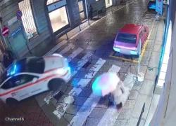 Morte Oleksandr Adarich, il VIDEO dell&rsquo;arrivo dei soccorsi in via Nerino ripreso dalle telecamere del GdI e trasmesso al TG1 delle 13:30