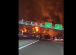 Iran, raid Usa-Israele su 5 siti petroliferi a Teheran tra cui Kohak, Shahran e Karaj, il VIDEO degli incendi e del fumo nero 